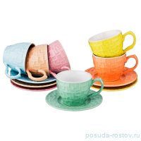 Набор кофейных пар 95 мл 6 шт &quot;Эдельвейс /Лабиринты&quot; / 187073