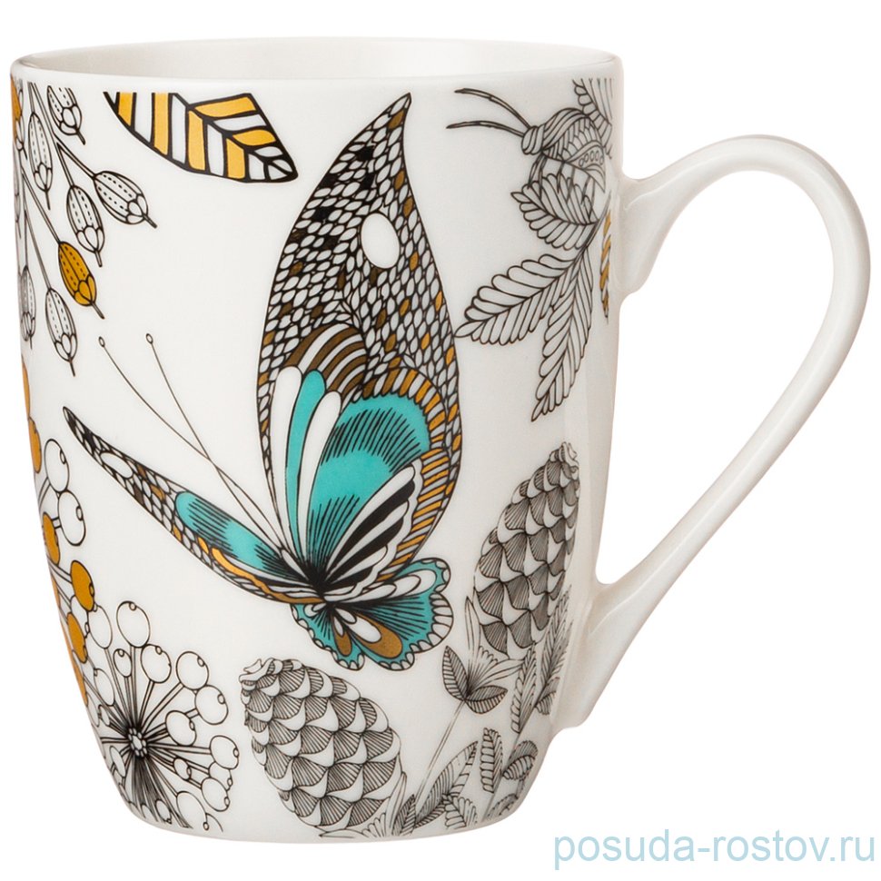Кружка 350 мл "Бабочки" / 263535