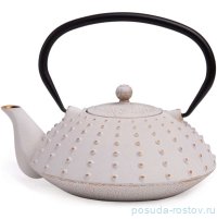 Заварочный чайник 1.2 л чугунный /эмалированное покрытие внутри белый Lefard / 379287