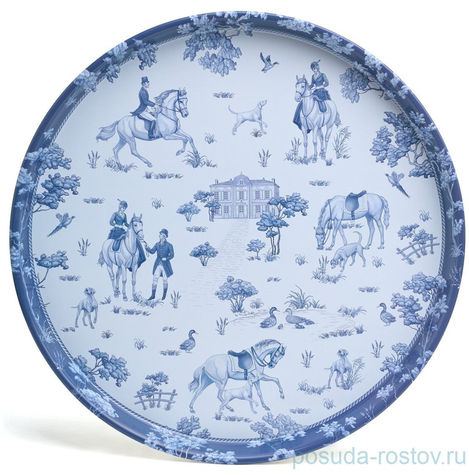 Поднос сервировочный 33 х 2,1 см "De jouy" / 379292