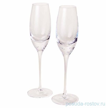 Бокалы для шампанского 200 мл 2 шт &quot;bubles&quot; / 343554
