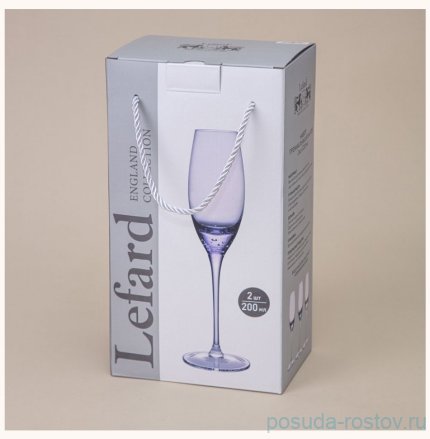 Бокалы для шампанского 200 мл 2 шт &quot;bubles&quot; / 343554