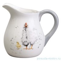 Кувшин для воды 1,1 л 18 х 13 х 16,5 см &quot;funny hens&quot; / 368030