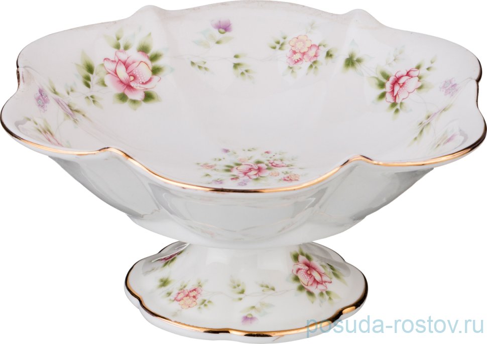 Конфетница 17 х 17 х 8 см н/н "Екатерина" / 192024