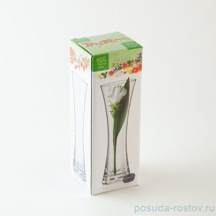 Ваза для цветов 19,5 см &quot;Иксовка /Розовая&quot; / 155601