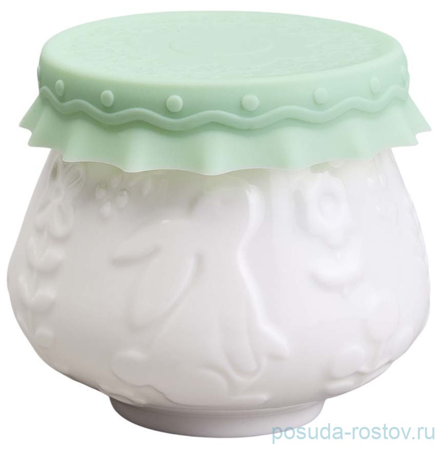 Банка для меда/варенья 300 мл с силиконовой крышкой "Sunday" / 369372 Банка для меда/варенья 300 мл с силиконовой крышкой "Sunday" / 369372