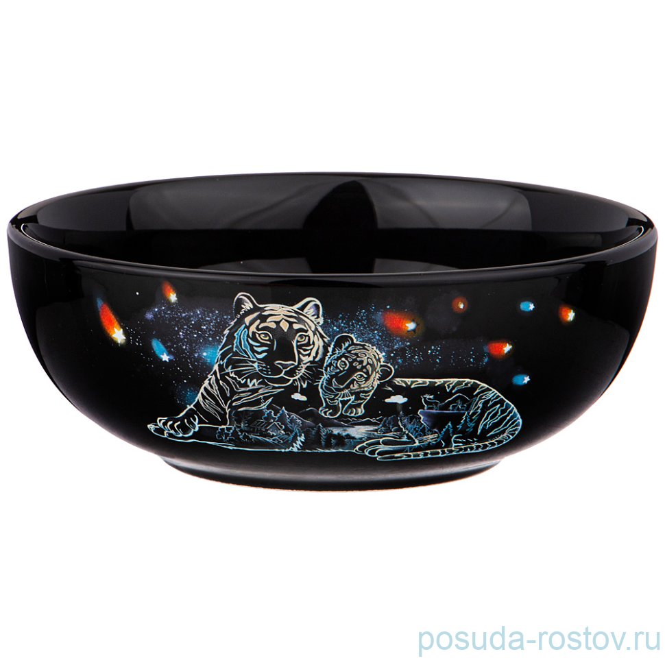 Салатник 16,5 х 6 см 800 мл "Тигры" / 267241