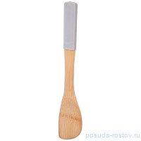 Лопатка кухонная 30 х 6 см с силиконовой вставкой серая &quot;Agness&quot; / 235835