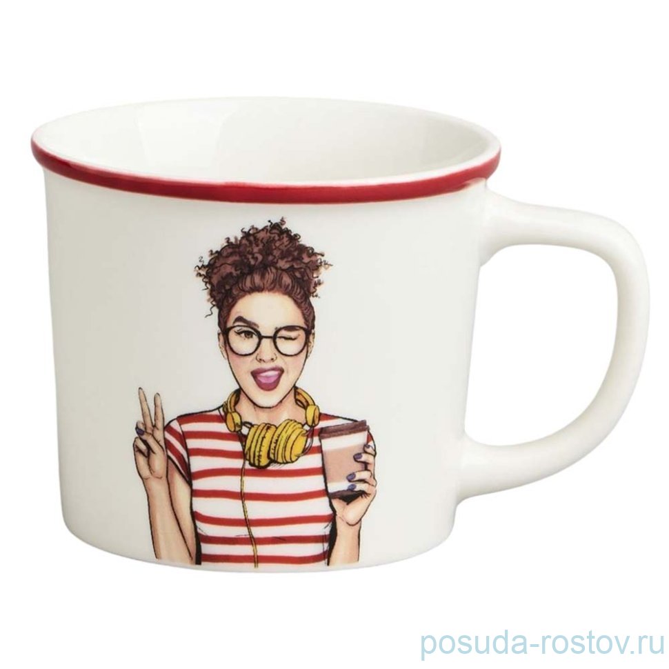 Кружка 270 мл "Эта девочка может всё" / 379159