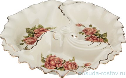 Менажница 36 х 7 см &quot;корейская роза&quot; / 186402