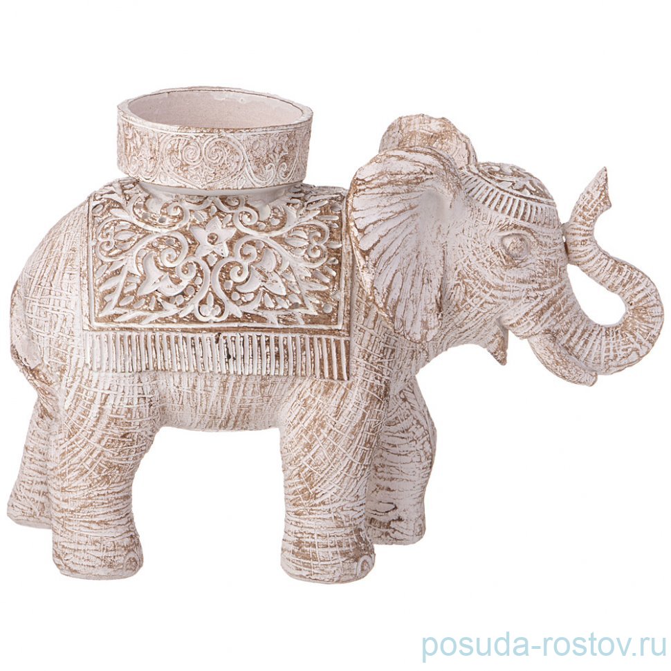 Подсвечник слон 17,5х7,5х12 см / 353126