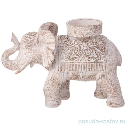 Подсвечник слон 17,5х7,5х12 см / 353126