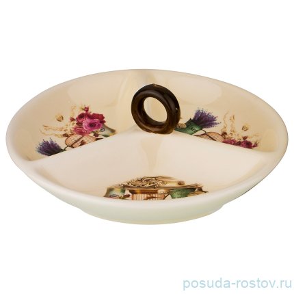 Менажница 22 х 7,5 см с ручкой &quot;Флоренция&quot; / 190300