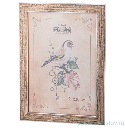 Фоторамка 21 х 30 см /рамка темный с патиной / 329619