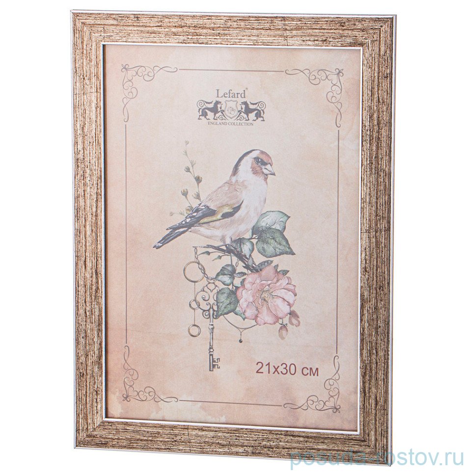 Фоторамка 21 х 30 см /рамка темный с патиной / 329619 Фоторамка 21 х 30 см /рамка темный с патиной / 329619