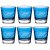 Стаканы для виски 290 мл 6 шт "Dolomiti /Blue" / 234122