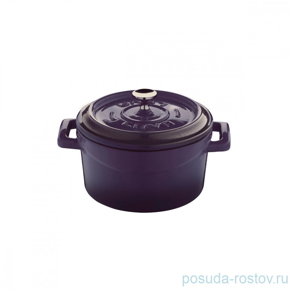 Кастрюля 10 см с крышкой 350 мл "Lava /Purple" / 223347