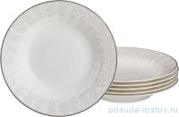 Набор тарелок 21 см 6 шт глубокие &quot;вивьен&quot; / 262802