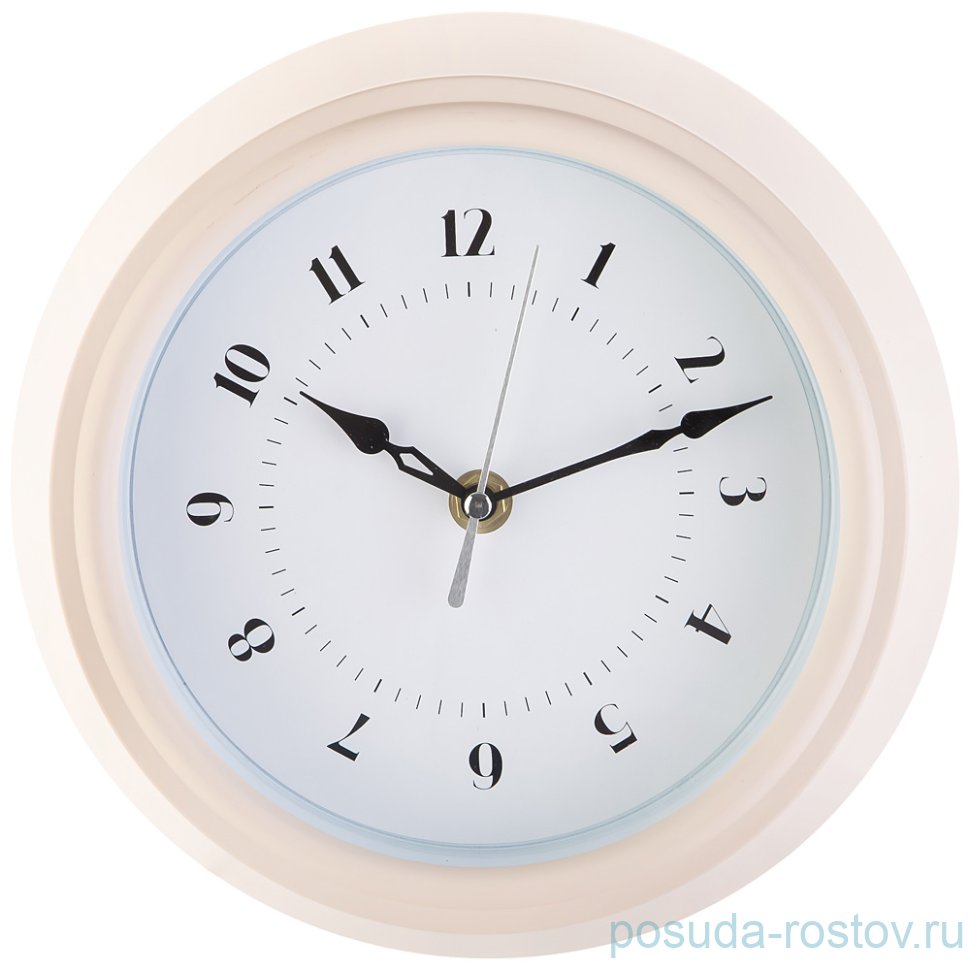 Часы настенные 22 см кварцевые белые "LOVELY HOME" / 188030