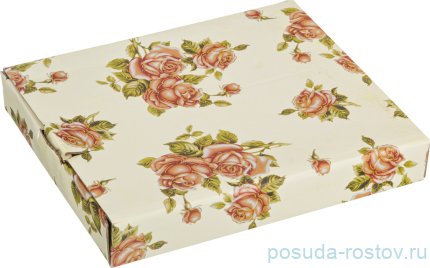 Менажница 23 х 3 см с ручкой &quot;Корейская роза&quot; / 197354