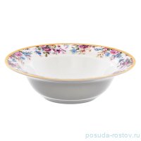 Салатник 18 см &quot;Каринзия /Цветы /золото&quot; / 152026