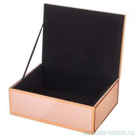 Шкатулка 16 х 12 х 8 см бежевая &quot;Brooch&quot; / 271711