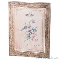 Фоторамка 15 х 21 см /рамка темный с патиной / 329617