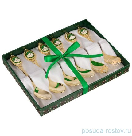 Столовые приборы 6 предметов ложка чайная &quot;сура /мечеть&quot; / 194994