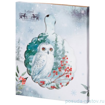 Подставка под горячее 15 х 19 см &quot;Зимняя сказка /Сова&quot; / 256188