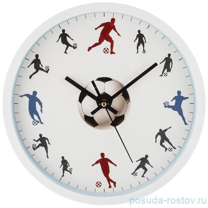 Часы настенные 31 см кварцевые &quot;ФУТБОЛ&quot; / 187982