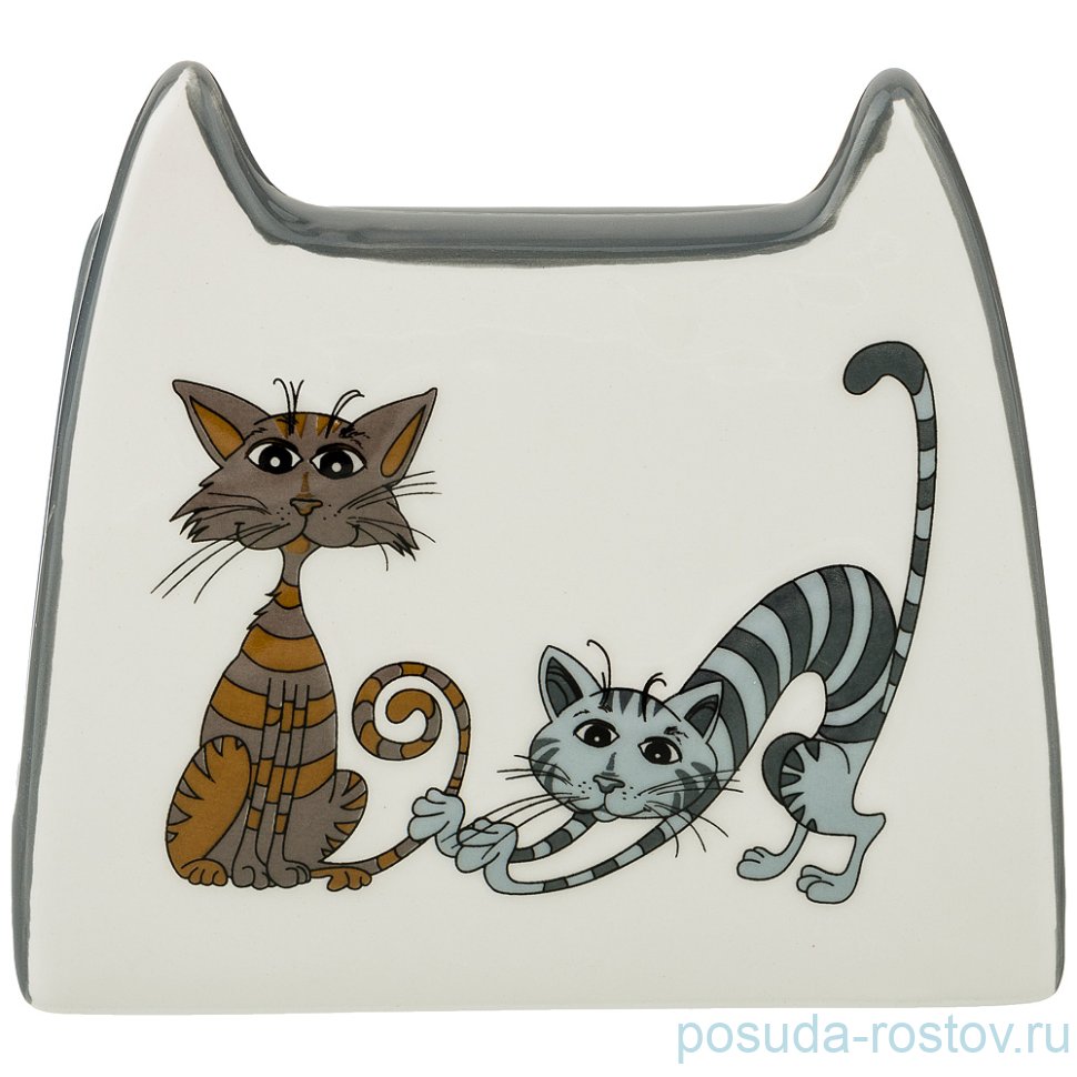 Салфетница 12 х 5 х 11 см "Озорные коты" / 207050