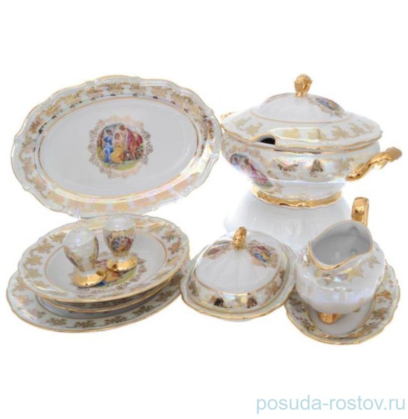 Крышка для  супника "Мария-Тереза /Мадонна перламутр" R-L / 378112
