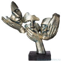 Статуэтка 30,5 х 9 х 34 см &quot;Фьюжн /Не вижу, не слышу, не скажу&quot; / 251987