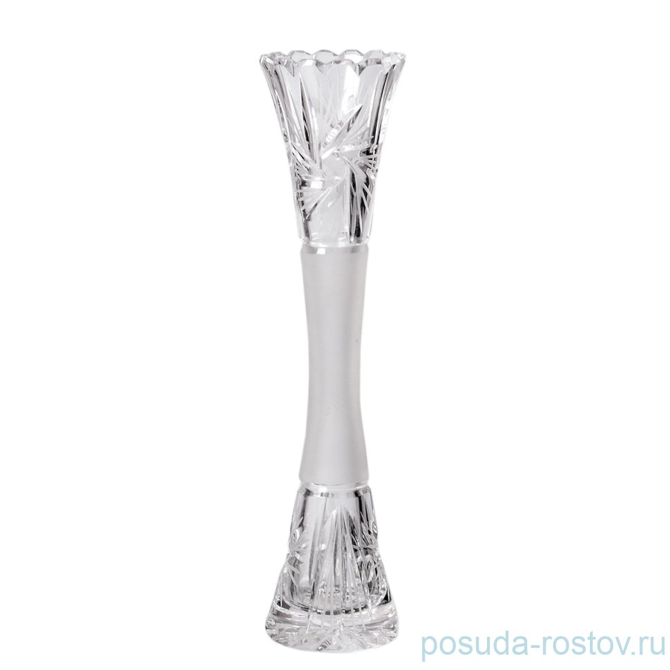 Ваза для цветов 25 см "Резная" / 138194