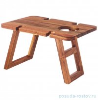 Столик сервировочный винный 35 х 25,4 х 21,4 см акация / 313980