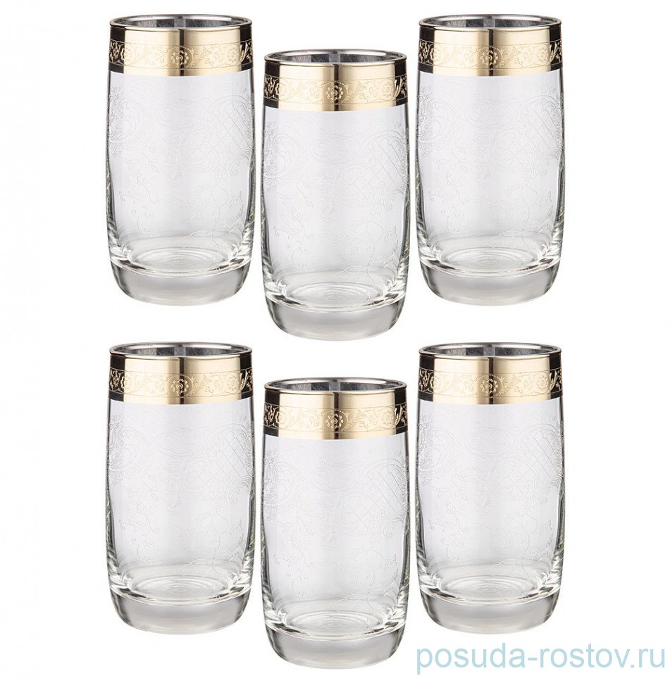 Стаканы для воды 330 мл 6 шт "Ренессанс" / 328842