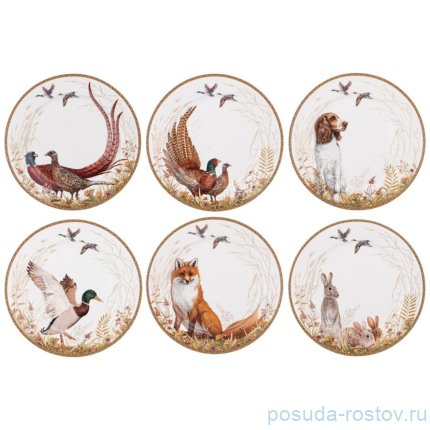Столовый сервиз на 6 персон 23 предмета (без супника) &quot;Охота&quot; / 331772