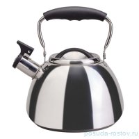Чайник 2,9 л со свистком и складывающейся ручкой Agness / 369741