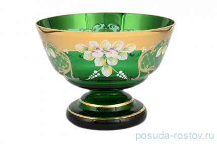Конфетница 21 см н/н &quot;Лепка зелёная&quot; S-A / 096740
