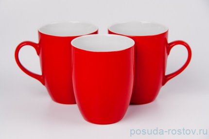 Кружка 370 мл &quot;Ева /Красная&quot; / 039261