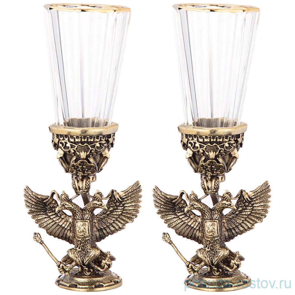 Рюмки 50 мл 2 шт "Гербовый №1" / 268911 Рюмки 50 мл 2 шт "Гербовый №1" / 268911