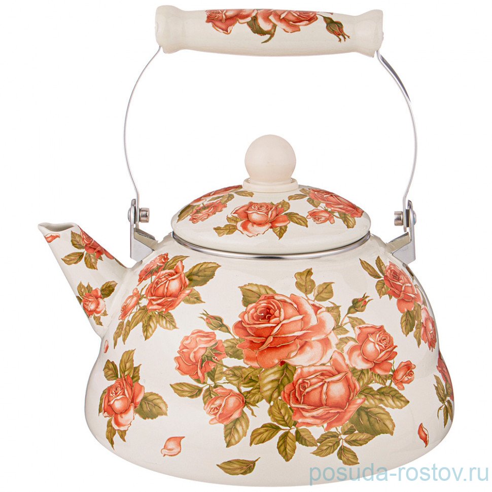 Чайник 3 л эмалированный "Корейская роза" / 254569