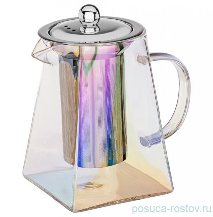 Заварочный чайник 800 мл с металлическим фильтром &quot;Радуга&quot; / 289388