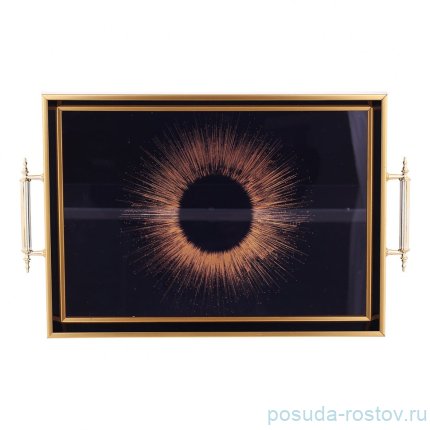 Поднос 31 х 43 см прямоугольный с ручками &quot;Dementia Koleksiyon&quot; / 341566