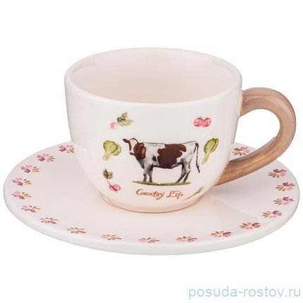 Чайная пара 250 мл 1 шт &quot;country life&quot; / 220695