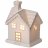 Фигурка 7,4 х 6,6 х 10 см с led-подсветкой &quot;Домик&quot; / 354417