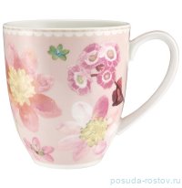 Кружка 375 мл розовая &quot;Primula&quot; / 352888