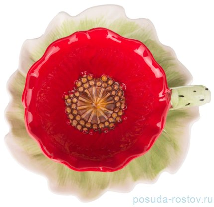 Кофейная пара 100 мл 1 шт &quot;маковый цвет&quot; / 190354