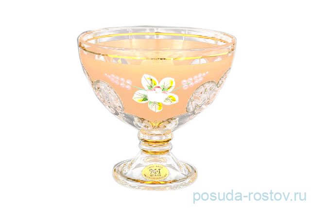 Креманки 12 см 2 шт н/н "Лепка золотая" U-R / 098390