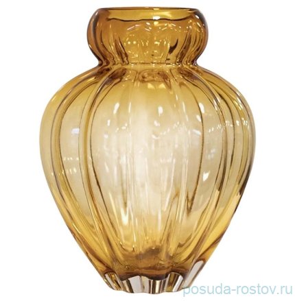 Ваза для цветов 20 см шафрановая &quot;Audrey&quot;  / 366214